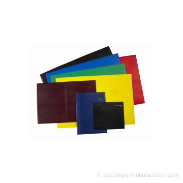 Fournitures de protection de couverture de livre en cuir PVC